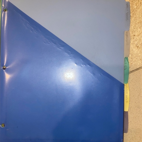 13 preloved avery brand standard binder dividers - Picture 5 of 6